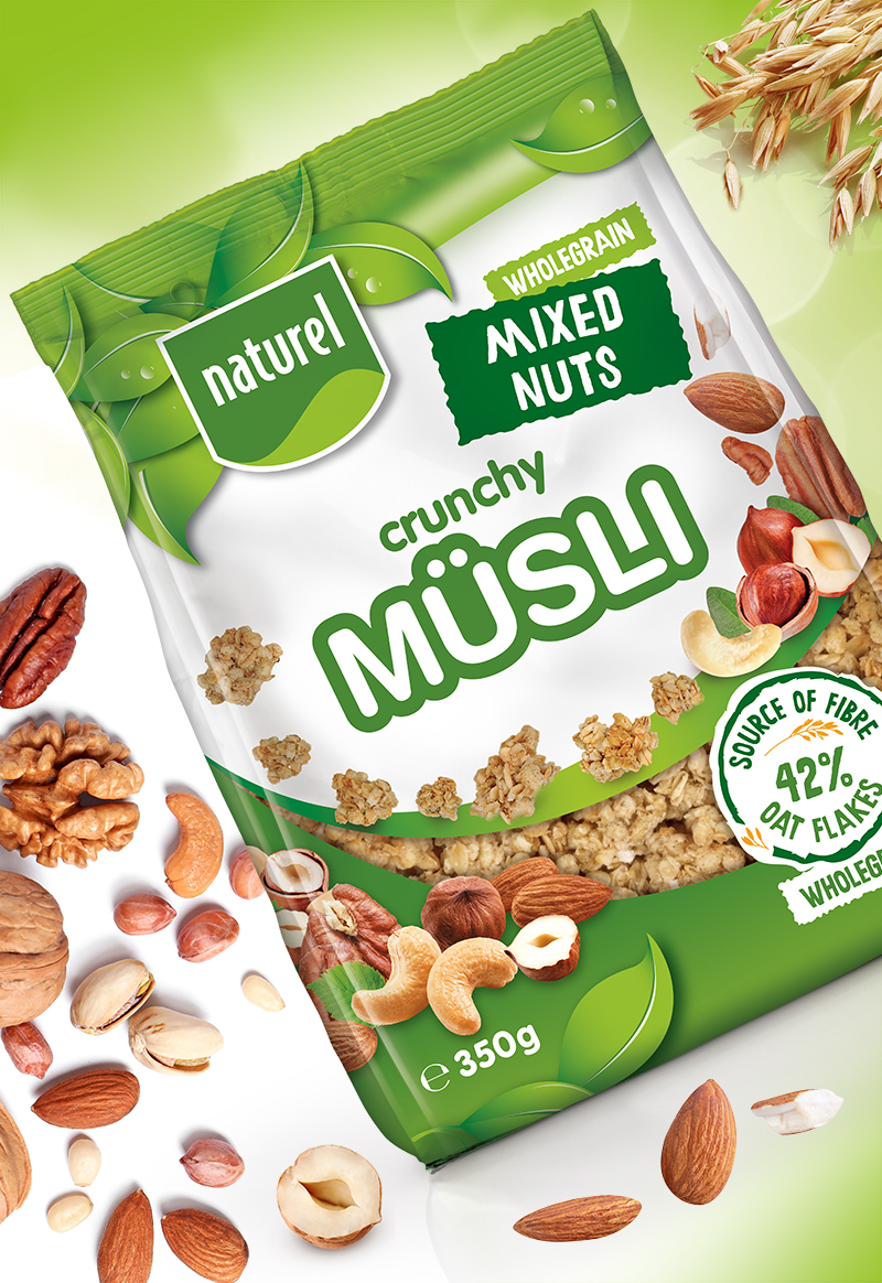 Musli s orašastim plodovima