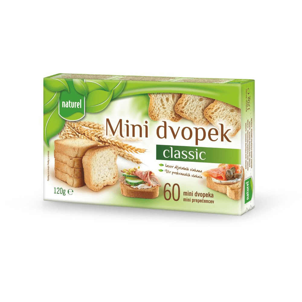NATUREL MINI DVOPEK CLASSIC 120 G