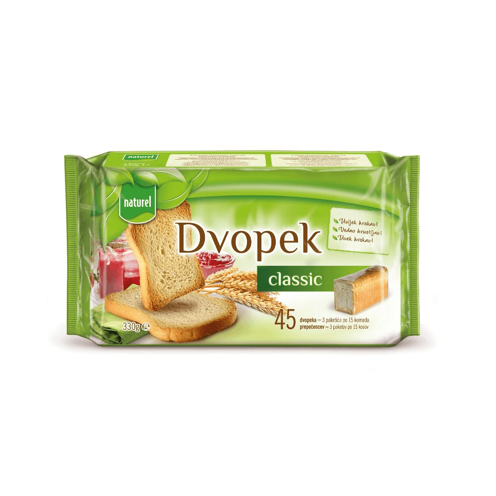 NATUREL DVOPEK CLASSIC 330 G