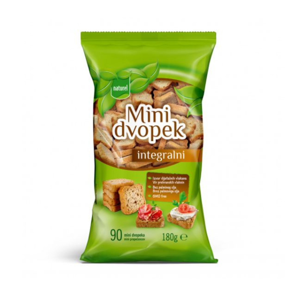 NATUREL MINI DVOPEK INTEGRALNI 180 G