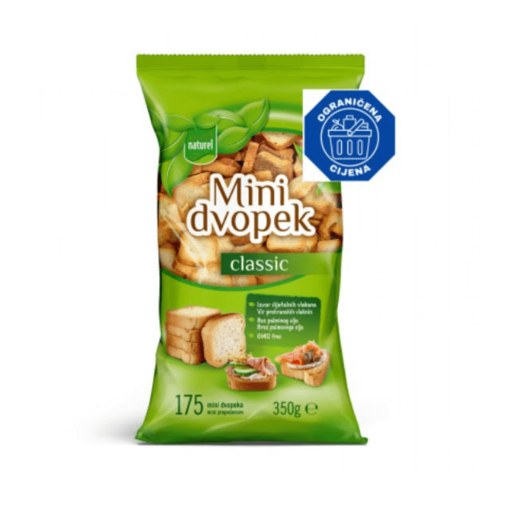 NATUREL MINI DVOPEK CLASSIC 350 G