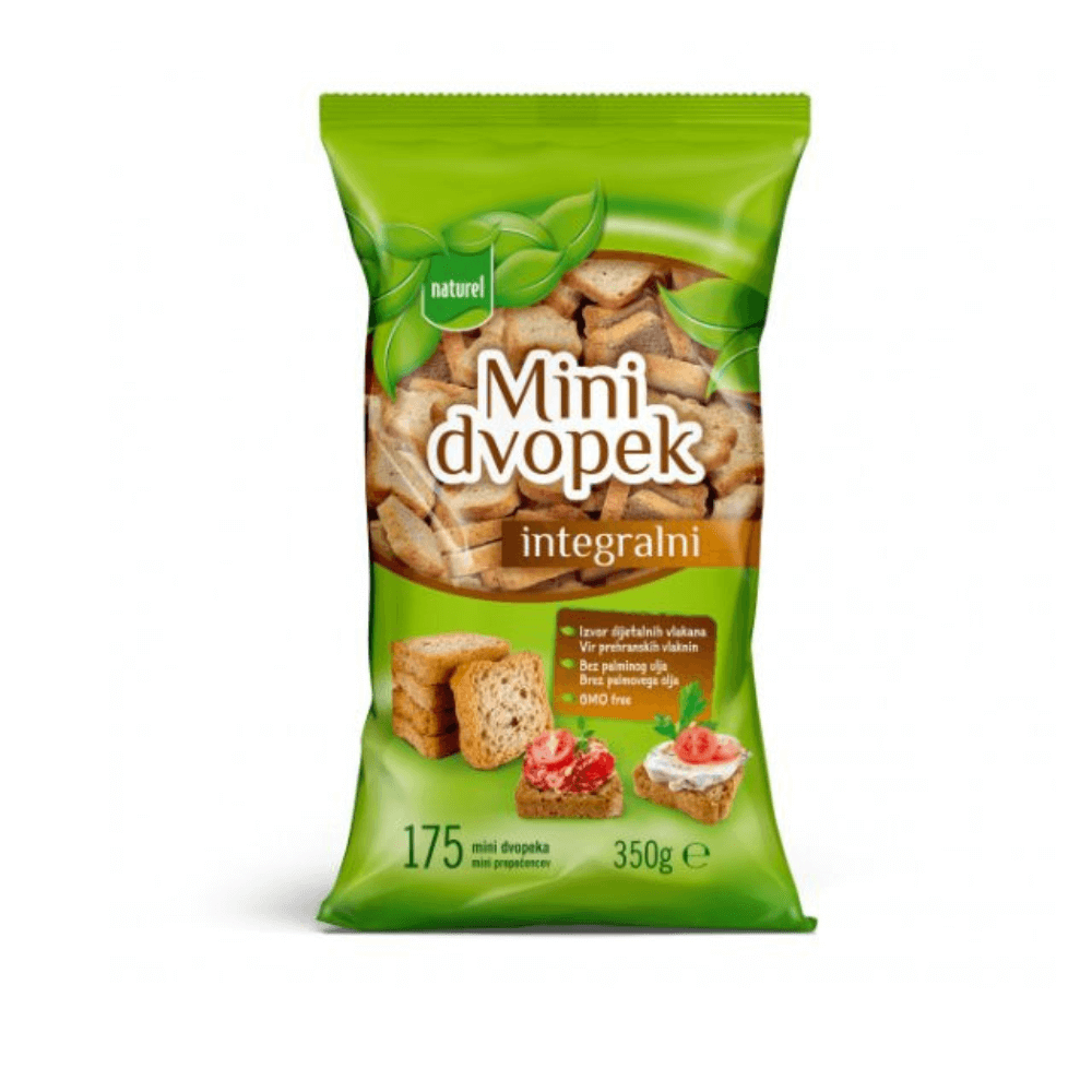 NATUREL MINI DVOPEK INTEGRALNI 350 G