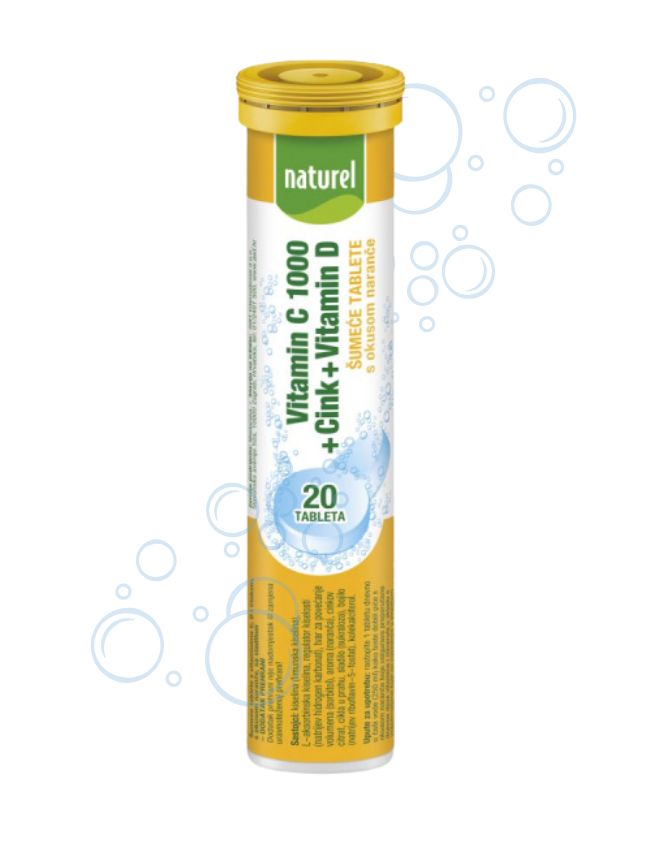 Vitamin C 1000 + Cink + Vitamin D