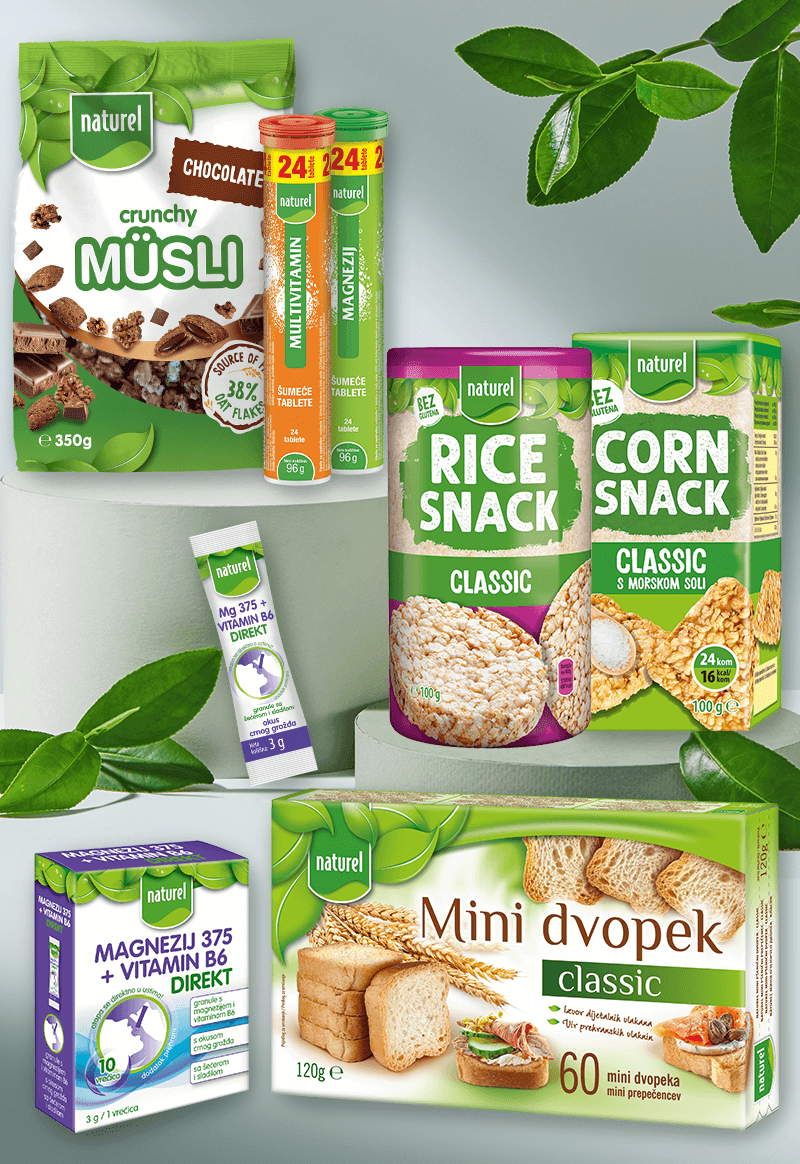 Naturel proizvodi Već 20 godina s tobom!